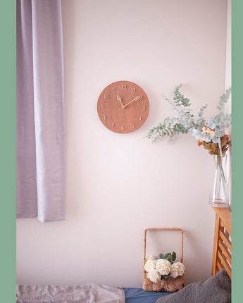 [ticktok studio] Leaf Brown Handmade Collection Interior Wall clock 3種 韓国の人気 ホームデコ 贈り物 - コクモト KOCUMOTO