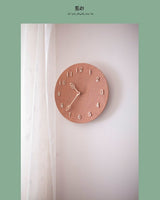 [ticktok studio] Leaf Brown Handmade Collection Interior Wall clock 3種 韓国の人気 ホームデコ 贈り物 - コクモト KOCUMOTO