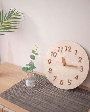 [ticktok studio] Oval tree needles Interior Wall clock 2色 韓国の人気 ホームデコ 贈り物 - コクモト KOCUMOTO