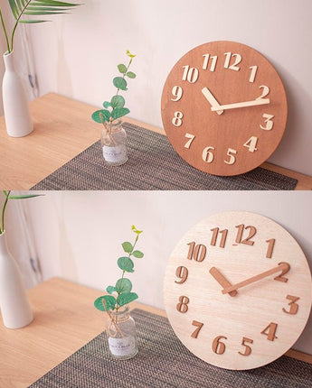 [ticktok studio] Tom round tree needles Interior Wall clock 2色 韓国の人気 ホームデコ 贈り物 - コクモト KOCUMOTO