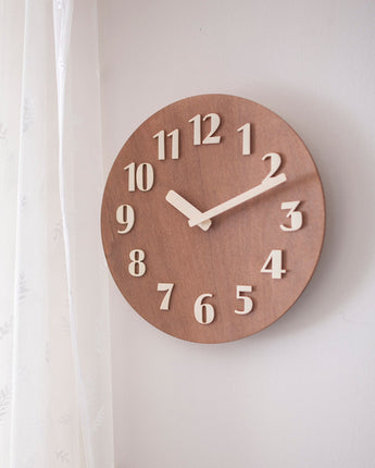 [ticktok studio] Tom round tree needles Interior Wall clock 2色 韓国の人気 ホームデコ 贈り物 - コクモト KOCUMOTO