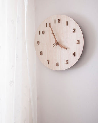 [ticktok studio] Tree Wooden Needles Interior Wall clock 2色 韓国の人気 ホームデコ 贈り物 - コクモト KOCUMOTO