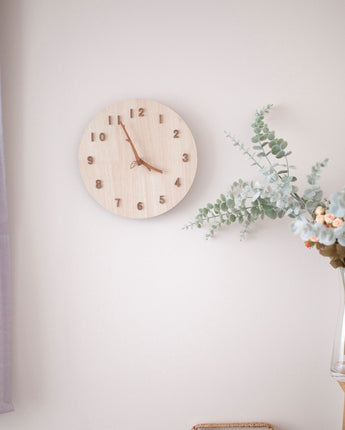 [ticktok studio] Tree Wooden Needles Interior Wall clock 2色 韓国の人気 ホームデコ 贈り物 - コクモト KOCUMOTO