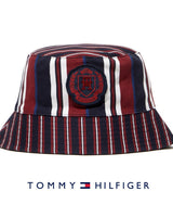 [Tommy Hilfiger] Modern striped bucket hat(T12D0AHT060MT10GY) - コクモト KOCUMOTO