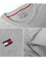 [Tommy Hilfiger] Unisex Crew Neck Short Sleeve T-shirt 5色 新商品 男女共用 韓国人気 韓国ファッション カップルアイテム - コクモト KOCUMOTO