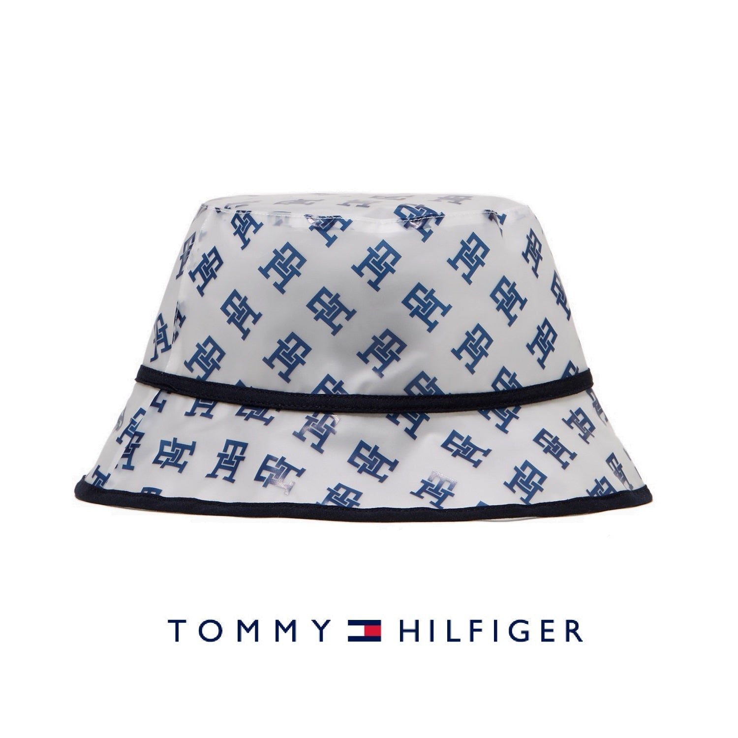 [Tommy Hilfiger] [Women's] Monogram Rain Bucket Hat(T22D1AHT008WT10GY) - コクモト KOCUMOTO