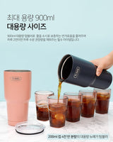 [Tums] New Mega Tumbler 900ml 3種4色 [BTSの使用] 保温瓶 保冷瓶 大容量 韓国人気 韓国販売 - コクモト KOCUMOTO