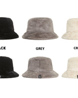 [VARZAR] FUR LOGO POINT BUCKET HAT_3色 - コクモト KOCUMOTO