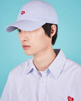 [VARZAR] Heart Logo Oxford Over Fit Ball Cap 3色 - コクモト KOCUMOTO