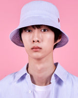 [VARZAR] Heart Logo Oxford Over Fit Bucket Hat 3色 - コクモト KOCUMOTO