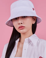 [VARZAR] Heart Logo Oxford Over Fit Bucket Hat 3色 - コクモト KOCUMOTO