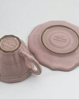 [VBC CASA] Fondaco Baroque tea cup + saucer 4色 340ml 食器セット 韓国人気 家の贈り物 誕生日プレゼント キッチン用品 陶器 高級インテリア - コクモト KOCUMOTO