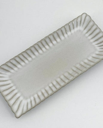 [VBC CASA] Fondaco Pleated /Scallop Small Square bowl/plate 4色 食器セット 韓国人気 家の贈り物 誕生日プレゼント キッチン用品 陶器 高級インテリア - コクモト KOCUMOTO