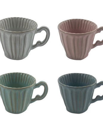 [VBC CASA] Fondaco striped mug 4色 韓国人気 家の贈り物 誕生日プレゼント キッチン用品 - コクモト KOCUMOTO