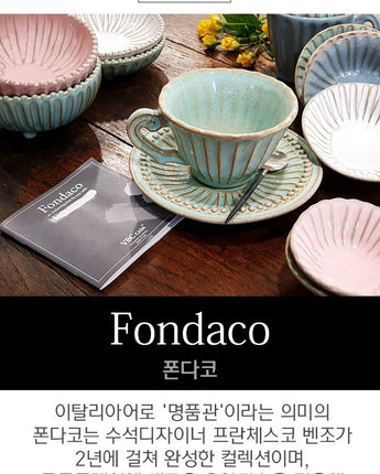 [VBC CASA] Fondaco striped mug 4色 韓国人気 家の贈り物 誕生日プレゼント キッチン用品 - コクモト KOCUMOTO