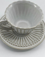 [VBC CASA] Fondaco striped tea cup + saucer 4色 セット商品 韓国人気 家の贈り物 誕生日プレゼント キッチン用品 - コクモト KOCUMOTO