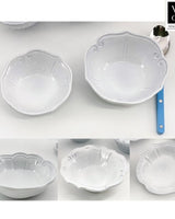 [VBC CASA] Incanto Baroque Rice/Soup/Small/Cereal/Pasta Bowl 皿 食器セット 韓国人気 家の贈り物 誕生日プレゼント キッチン用品 陶器 高級インテリア - コクモト KOCUMOTO