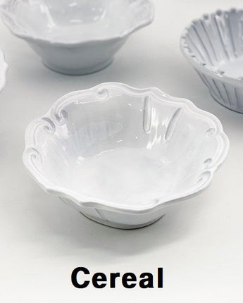 [VBC CASA] Incanto Baroque Rice/Soup/Small/Cereal/Pasta Bowl 皿 食器セット 韓国人気 家の贈り物 誕生日プレゼント キッチン用品 陶器 高級インテリア - コクモト KOCUMOTO