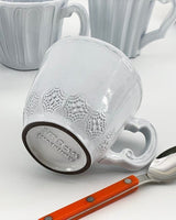 [VBC CASA] Incanto Lace/Stripe/Pleated Mug マグカップ 食器セット 韓国人気 家の贈り物 誕生日プレゼント キッチン用品 陶器 高級インテリア - コクモト KOCUMOTO