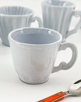 [VBC CASA] Incanto Lace/Stripe/Pleated Mug マグカップ 食器セット 韓国人気 家の贈り物 誕生日プレゼント キッチン用品 陶器 高級インテリア - コクモト KOCUMOTO