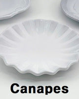 [VBC CASA] Incanto Pleated Canapes/Salad- plate/dish皿 食器セット 韓国人気 家の贈り物 誕生日プレゼント キッチン用品 陶器 高級インテリア - コクモト KOCUMOTO