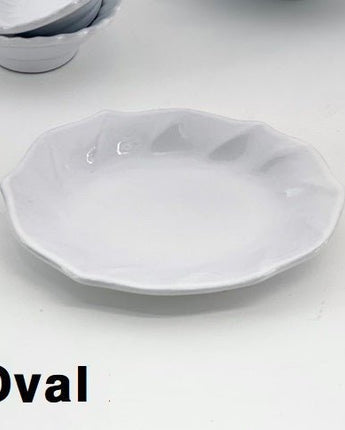 [VBC CASA] Incanto Ruffle Oval/Cereal/Salad/Dinner/Pasta - bowl/plate/dish 皿 食器セット 韓国人気 家の贈り物 誕生日プレゼント キッチン用品 陶器 高級インテリア - コクモト KOCUMOTO