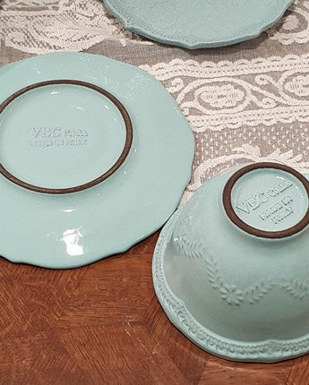 [VBC CASA] Lace tea cup + saucer 4色 マグカップ 食器セット 韓国人気 家の贈り物 誕生日プレゼント キッチン用品 陶器 高級インテリア - コクモト KOCUMOTO