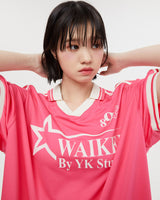 [Wai Kei]スターロゴカラージャージ半袖Tシャツ5色 - コクモト KOCUMOTO