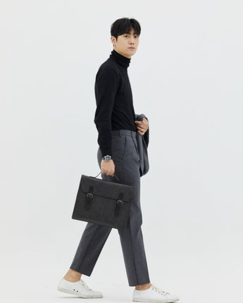 [WALLAROO] VEGAN PREMIUM GODAM SATCHEL BAG - コクモト KOCUMOTO