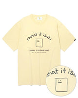 [WHAT IT ISNT] Blooming Shmoo Arch Logo Short Sleeve 3色 デイリー 韓国人気 - コクモト KOCUMOTO