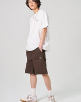 [WHAT IT ISNT] M/G FLORY LOGO SHORT SLEEVE 3色 デイリー 韓国人気 男女共用 - コクモト KOCUMOTO