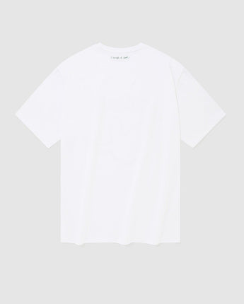 [WHAT IT ISNT] M/G One Tone Big Angel Short Sleeve 2色 デイリー 韓国人気 男女共用 - コクモト KOCUMOTO