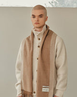 [WHITE PROJECT] 4COLOR_DOUBLE FACE CASHMERE MUFFLER_男女共用 - コクモト KOCUMOTO