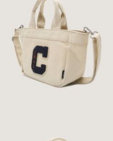 [WHO.A.U] Big Letter Canvas Two Way Bag 2色 新商品 韓国ファッション 韓国人気 - コクモト KOCUMOTO