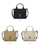 [WHO.A.U] Steve square canvas tote bag (S) 3色 新商品 韓国ファッション 韓国人気 - コクモト KOCUMOTO